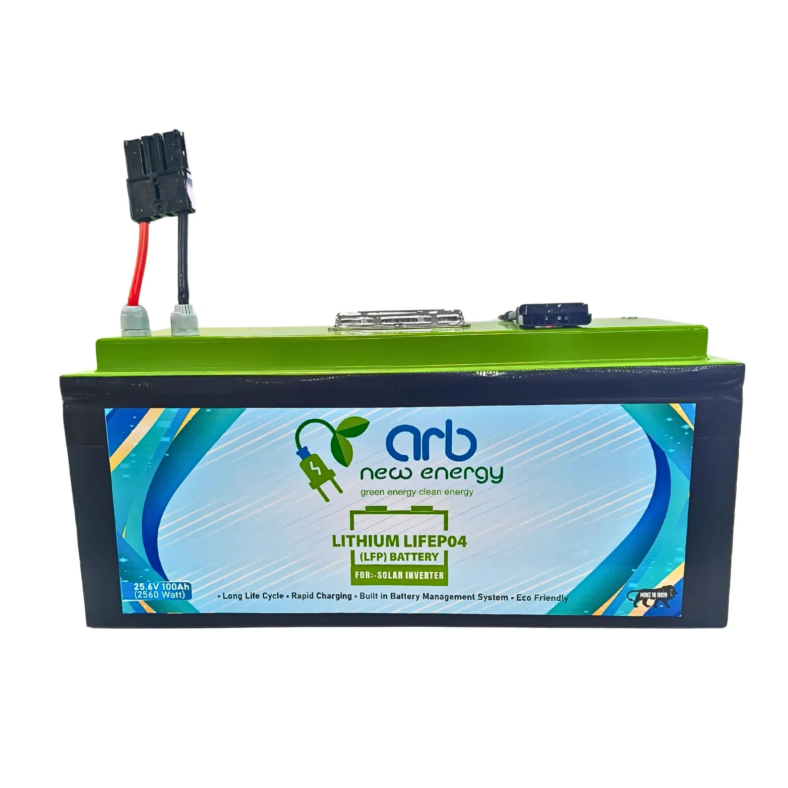 25.6V 100Ah Inverter Battery with Display